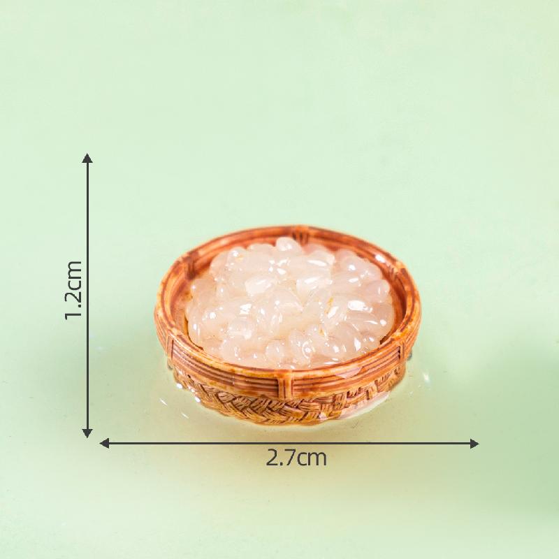 Tiểu cảnh Tết Đoan Ngọ: bánh ú, thuyền rồng, DIY, phụ kiện bàn tiểu cảnh mini (ZC-403)