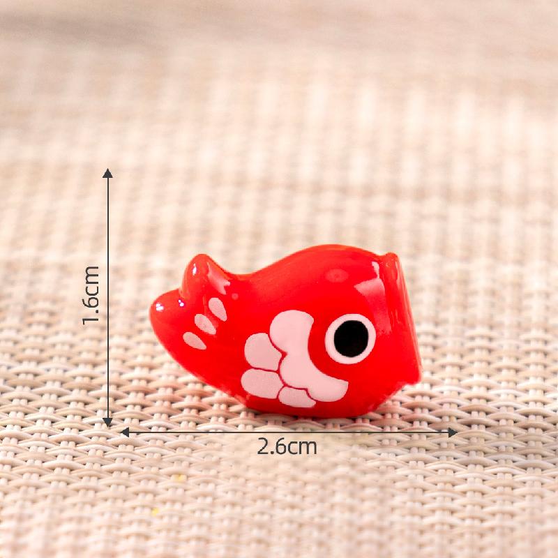 Tiểu cảnh cờ cá chép Nhật phát sáng DIY, phụ kiện tiểu cảnh mini treo bàn resin cute (ZC-1431)