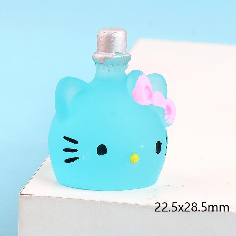 Charm chai mini phát sáng DIY trang trí vỏ điện thoại (FF-452)