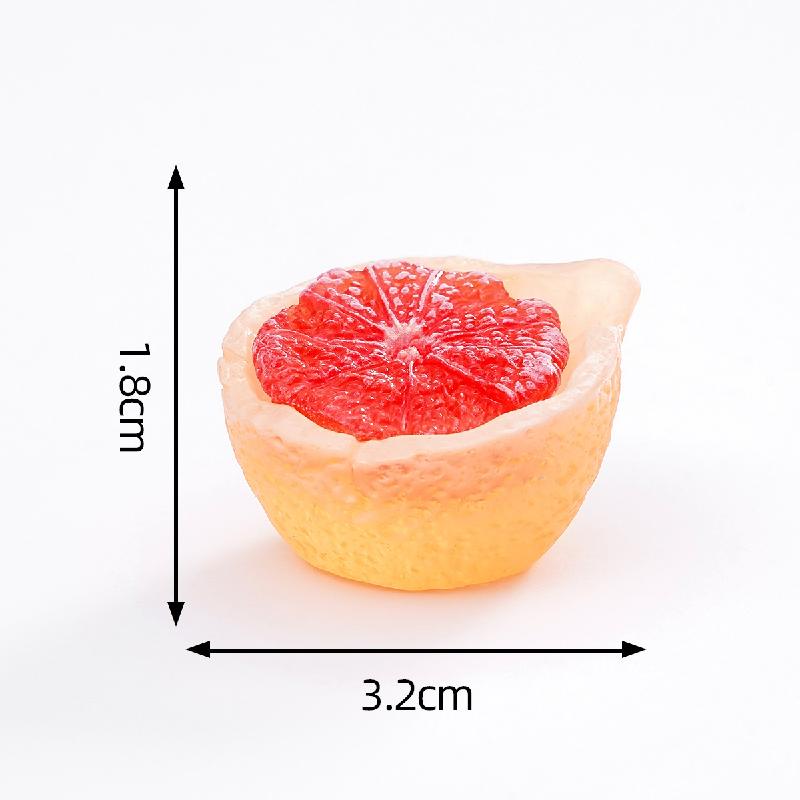 Tiểu cảnh trái cây phát sáng: dưa hấu, thanh long DIY, phụ kiện tiểu cảnh mini (ZC-654)