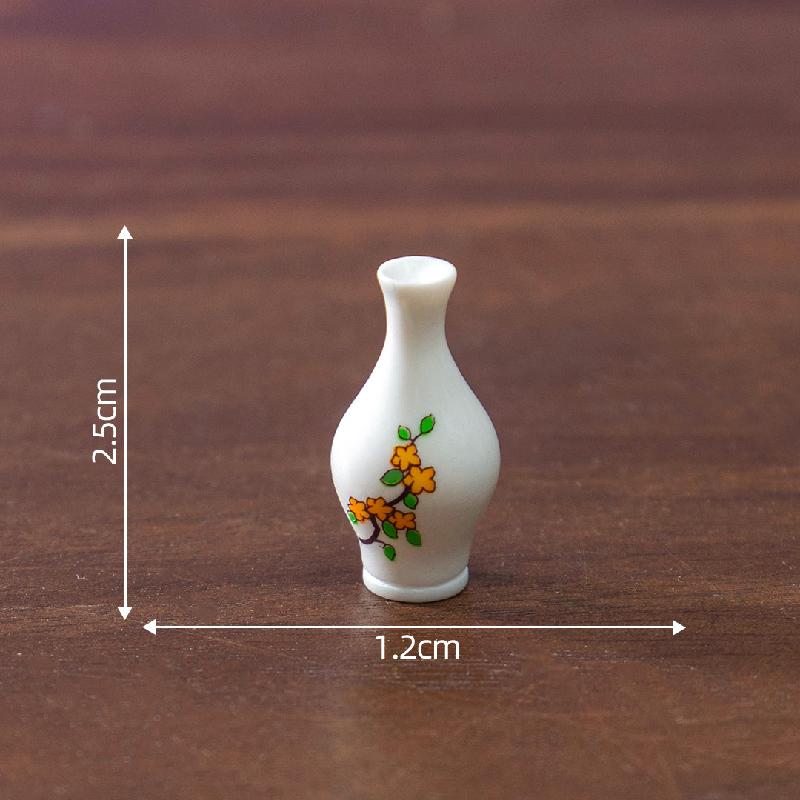 Tiểu cảnh rượu đào giả, bộ dụng cụ ủ rượu búp bê DIY, phụ kiện bàn mini sáng tạo (ZC-118)