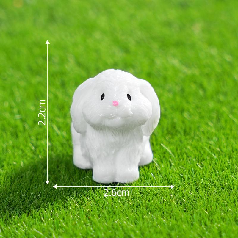 Tiểu cảnh thỏ DIY, phụ kiện tiểu cảnh mini xe bàn thu nhỏ đáng yêu, cute (ZC-1044)