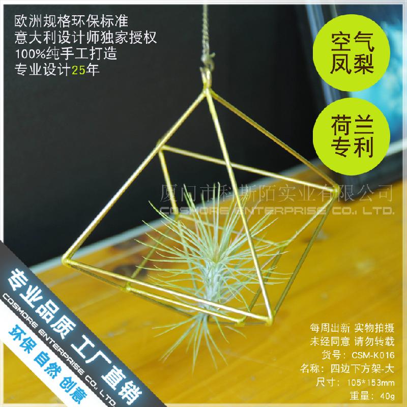 Chậu Đa Giác Nhà kính kim cương, chậu cây không khí (DG-172)