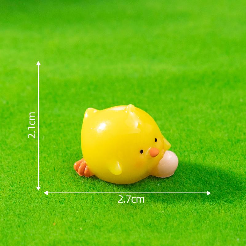 微景观创意小鸡仔农家乐萌粒园艺造景 DIY装饰品挂配件迷你小摆件