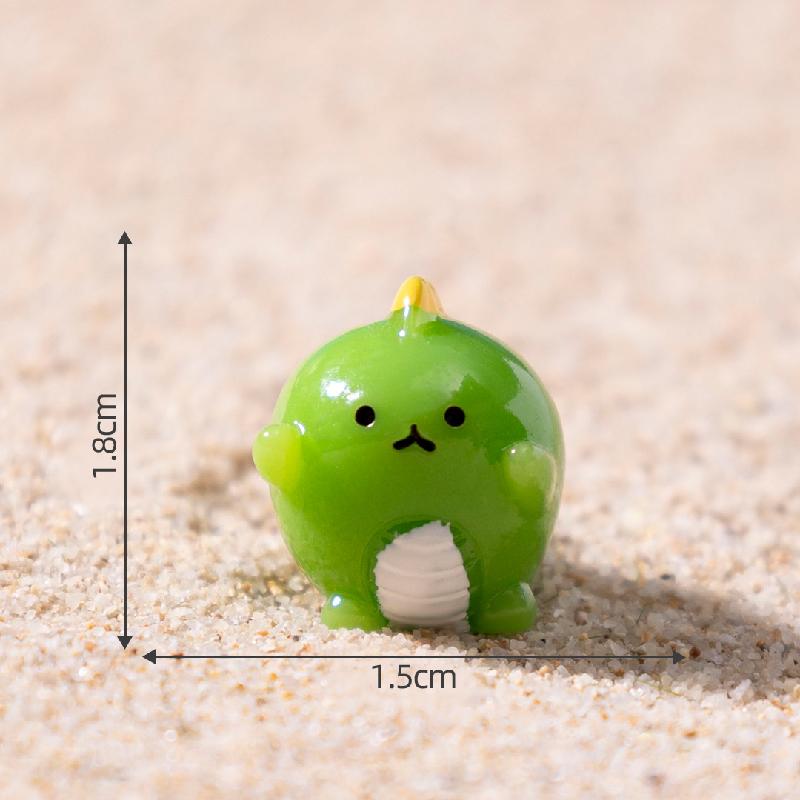 Tiểu cảnh khủng long mini DIY, phụ kiện tiểu cảnh mini xe bàn resin garden đáng yêu cute (ZC-1420)