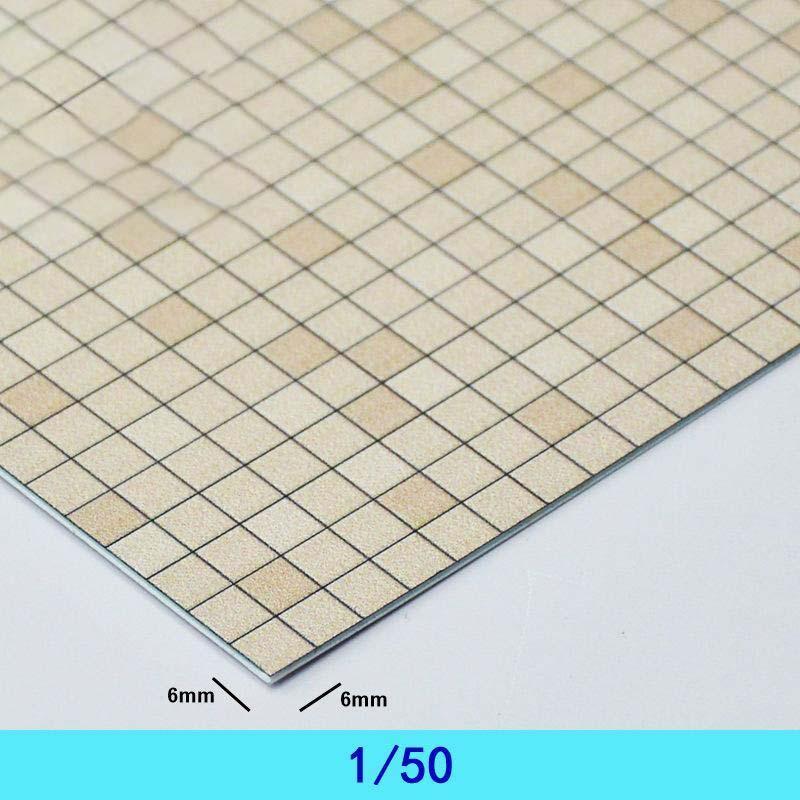 Mô hình vỉa hè gạch lát sàn (JY-249)