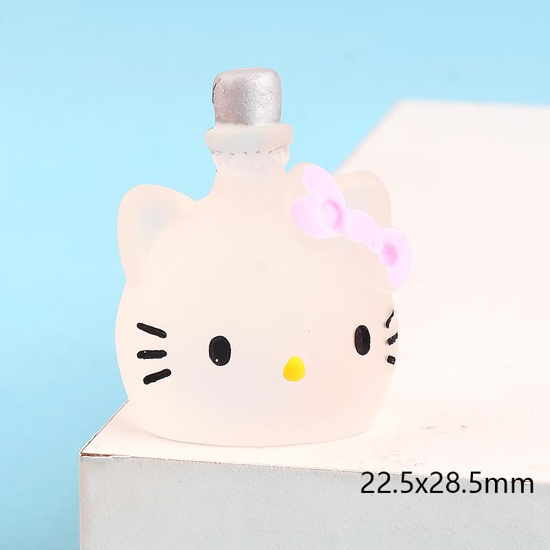 Charm chai mini phát sáng DIY trang trí vỏ điện thoại (FF-452)
