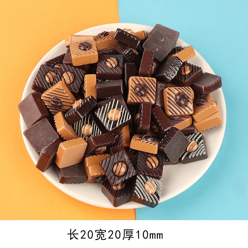 Charm bánh socola DIY trang trí vỏ điện thoại (FF-474)