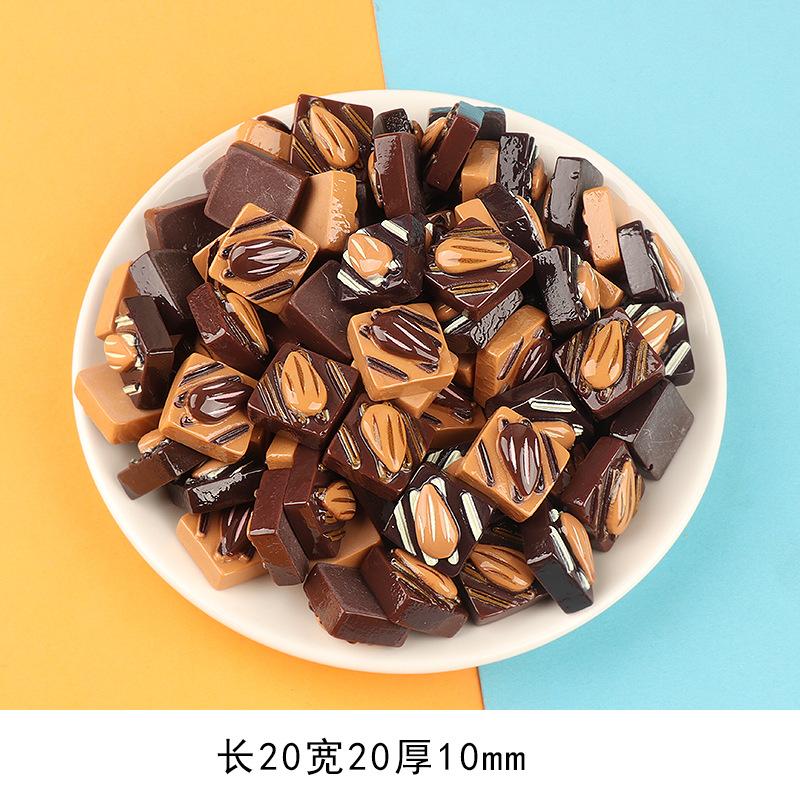 Charm bánh socola DIY trang trí vỏ điện thoại (FF-474)