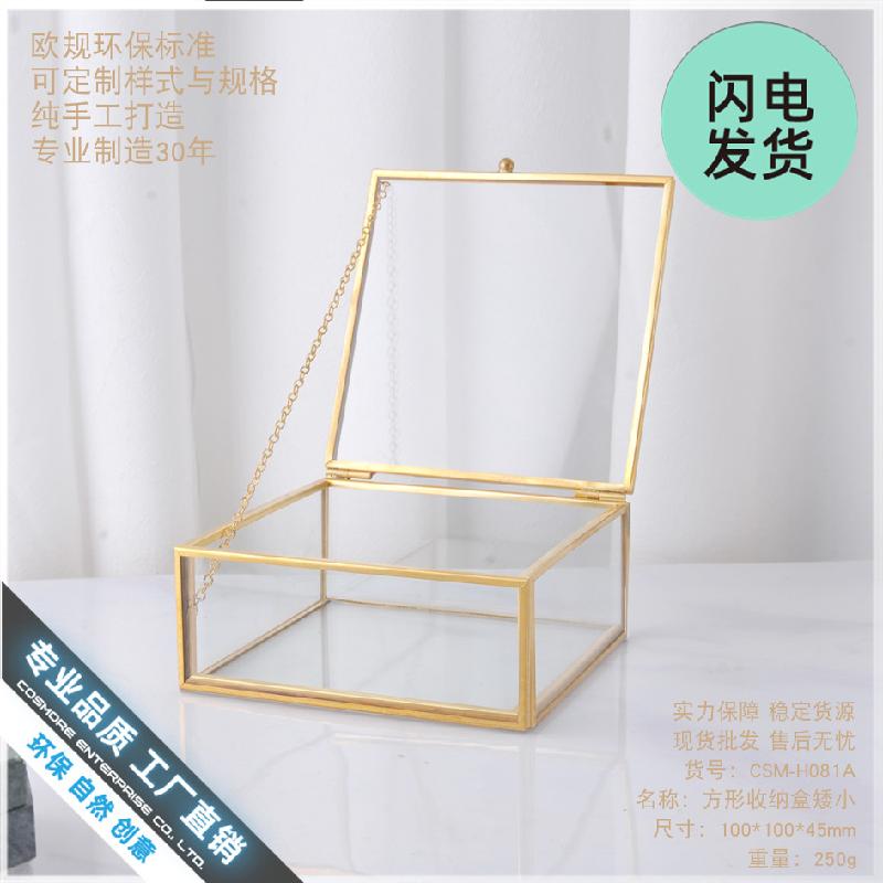 Chậu Đa Giác Hộp kính đựng trang sức cao cấp (DG-18)