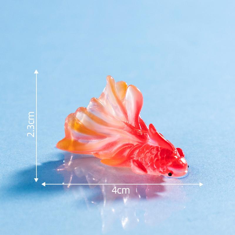 Cá vàng & cá Koi mini – Mô hình cá cảnh trang trí bể cá, bàn làm việc (M-1364)