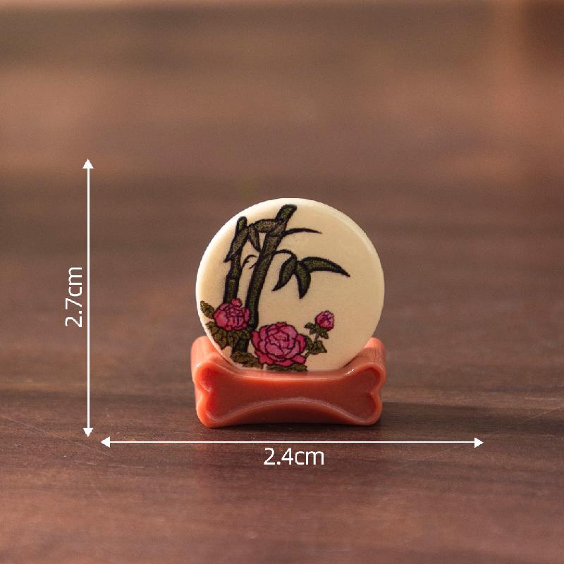 Tiểu cảnh rượu đào giả, bộ dụng cụ ủ rượu búp bê DIY, phụ kiện bàn mini sáng tạo (ZC-118)