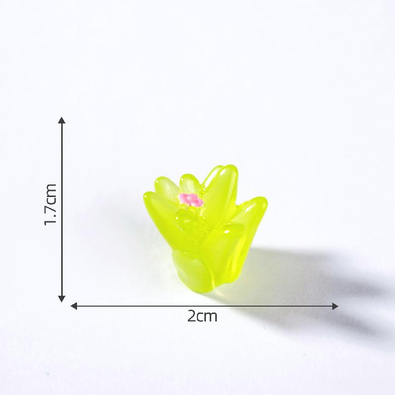 Tiểu cảnh cỏ mini, vật liệu giả thực, DIY, phụ kiện tiểu cảnh lọ sinh thái nhỏ xinh (ZC-223)