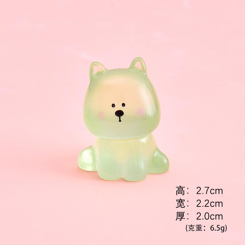 Động vật resin mini, mô hình để bàn, phụ kiện DIY, nam châm tủ lạnh, blind box (NX-462)