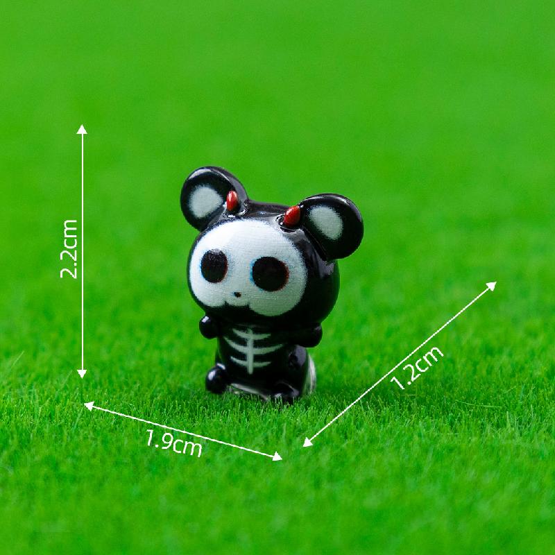 Thú nhỏ đầu lâu Halloween mini trang trí tiểu cảnh (PK-689)