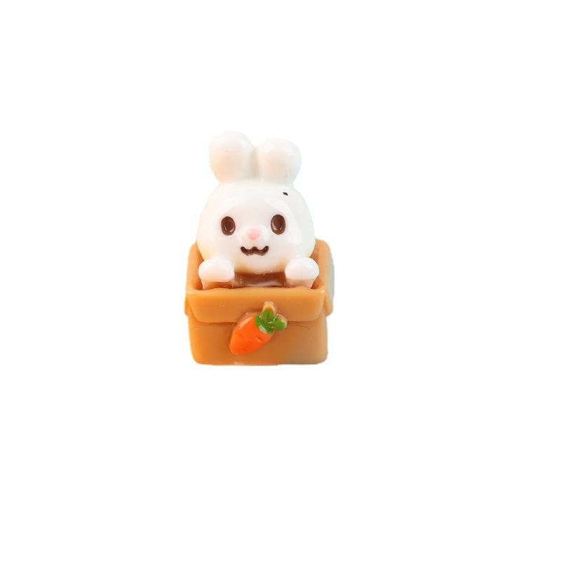 Charm thỏ mini DIY trang trí điện thoại (FF-414)
