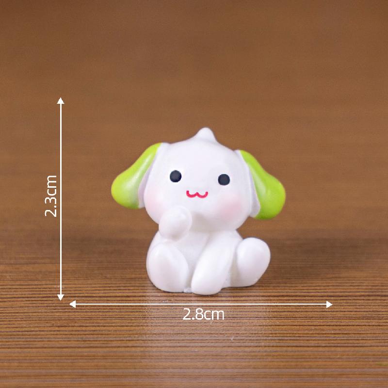 Tiểu cảnh bánh matcha cún DIY, phụ kiện tiểu cảnh mini bàn thu nhỏ đáng yêu (ZC-1099)