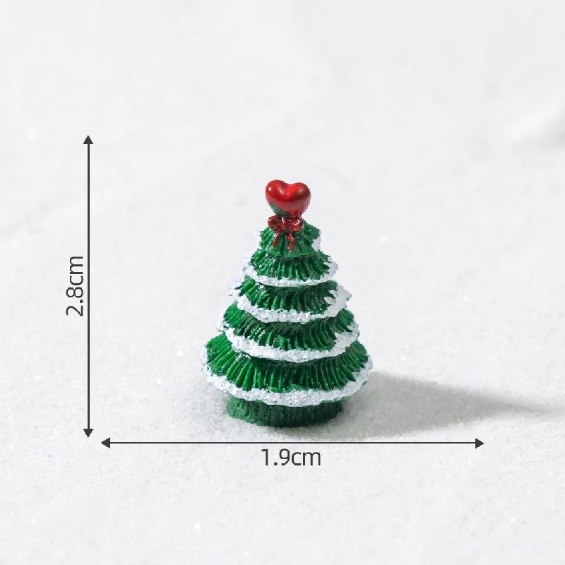Tiểu cảnh cây thông Noel, trang trí nhà dễ thương mini (ZC-119)