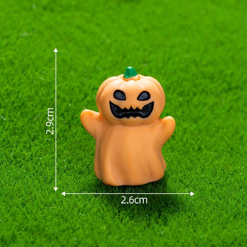 Tiểu cảnh Halloween, bí ngô ma, trang trí DIY mini (ZC-80)