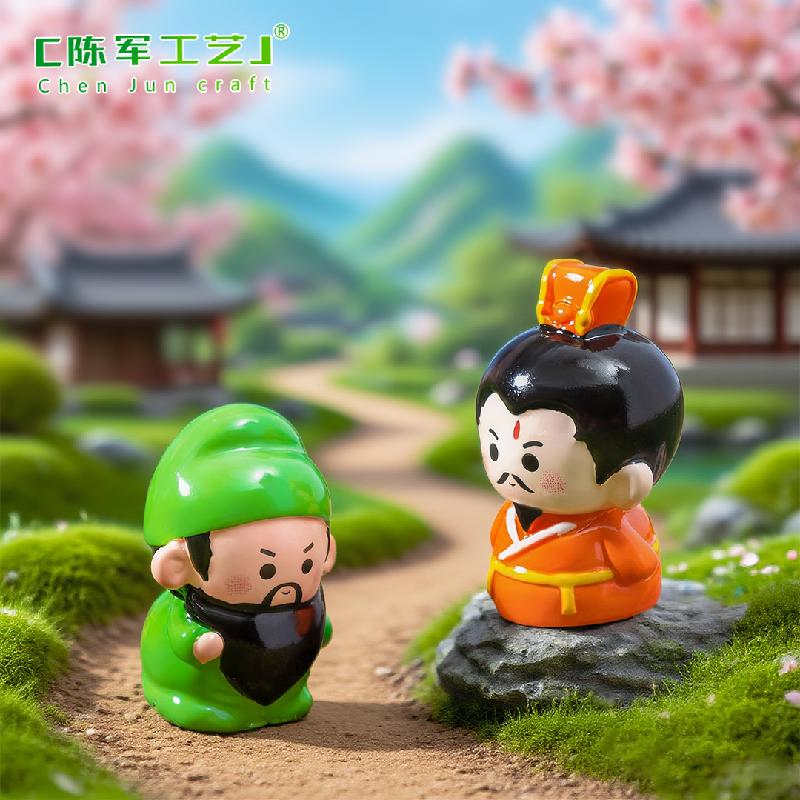 Bộ nhân vật Lưu Bị Quan Vũ Trương Phi mini (PK-750)
