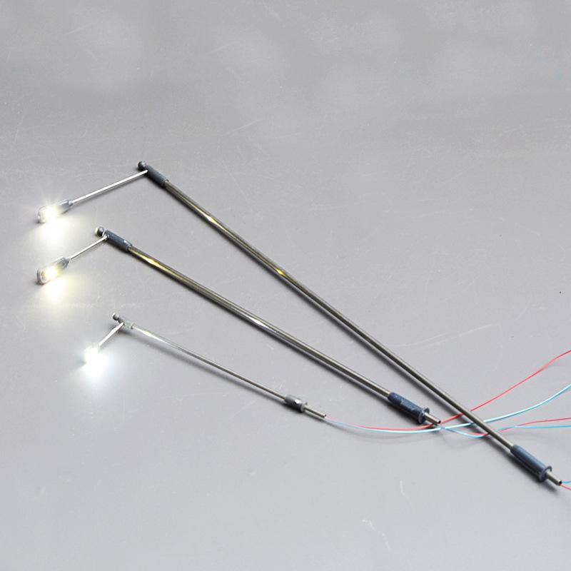 Phụ Kiện Mô Hình Đèn Đường LED Đơn Đầu Mini 3V (MH-209)