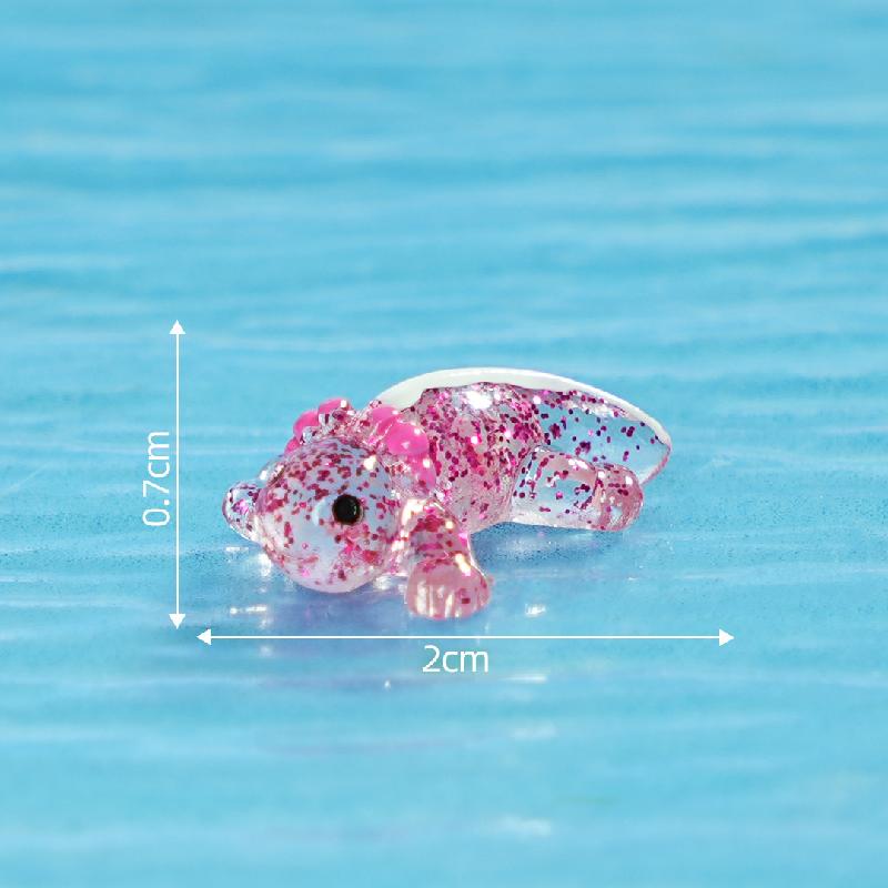 Tiểu cảnh rùa & kỳ nhông phát sáng DIY, phụ kiện tiểu cảnh mini resin garden treo bàn đáng yêu cute (ZC-1467)