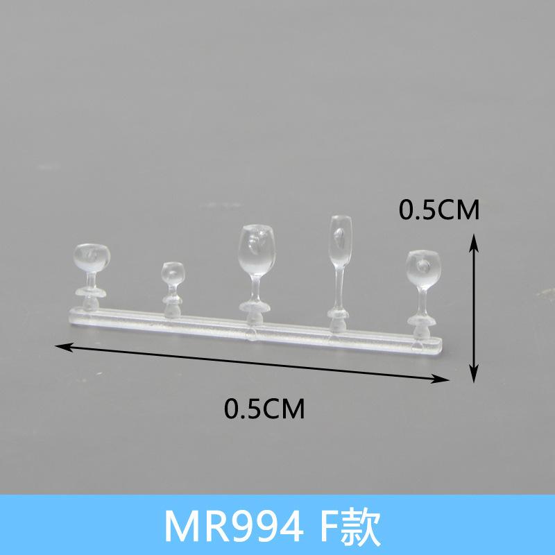 Bộ Thiết Bị Nhà Bếp Nhà Tắm Mini Tỷ Lệ 1:30 (MH-267)