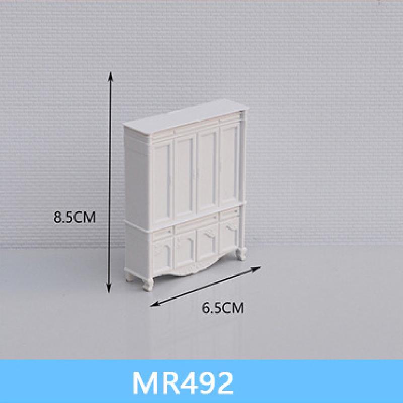 Tủ Quần Áo Mini Mô Hình Nội Thất Tỷ Lệ 1:20 (MH-106)