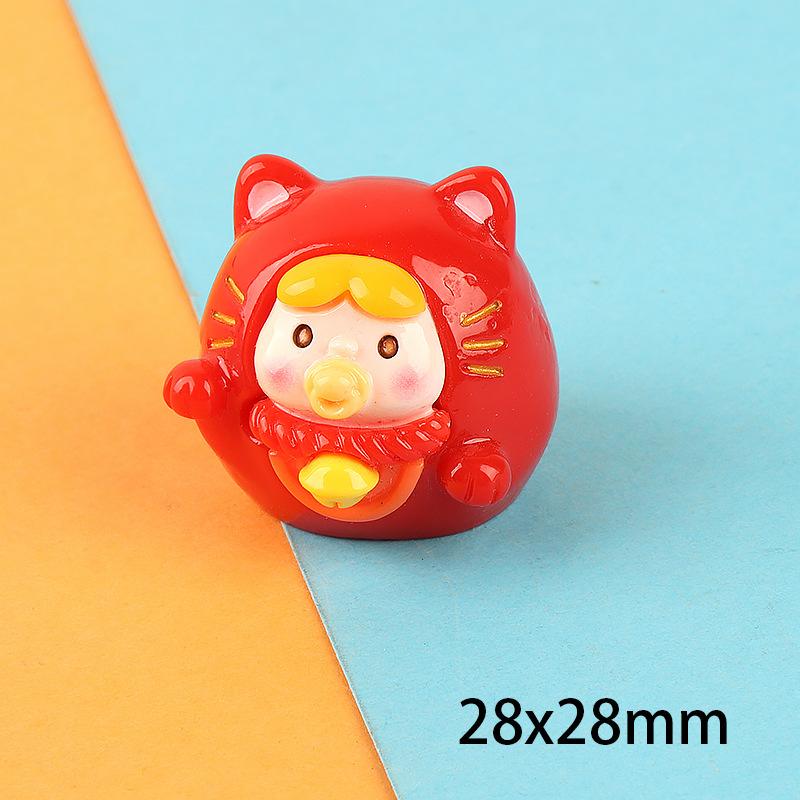Charm mèo may mắn DIY trang trí vỏ điện thoại (FF-495)