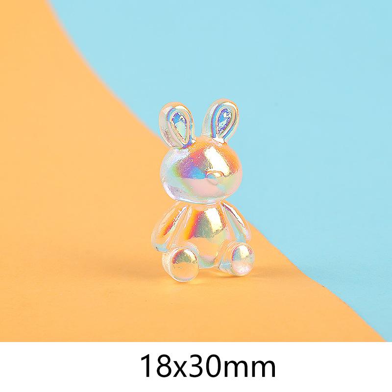 Charm thỏ phát sáng DIY trang trí điện thoại (FF-232)