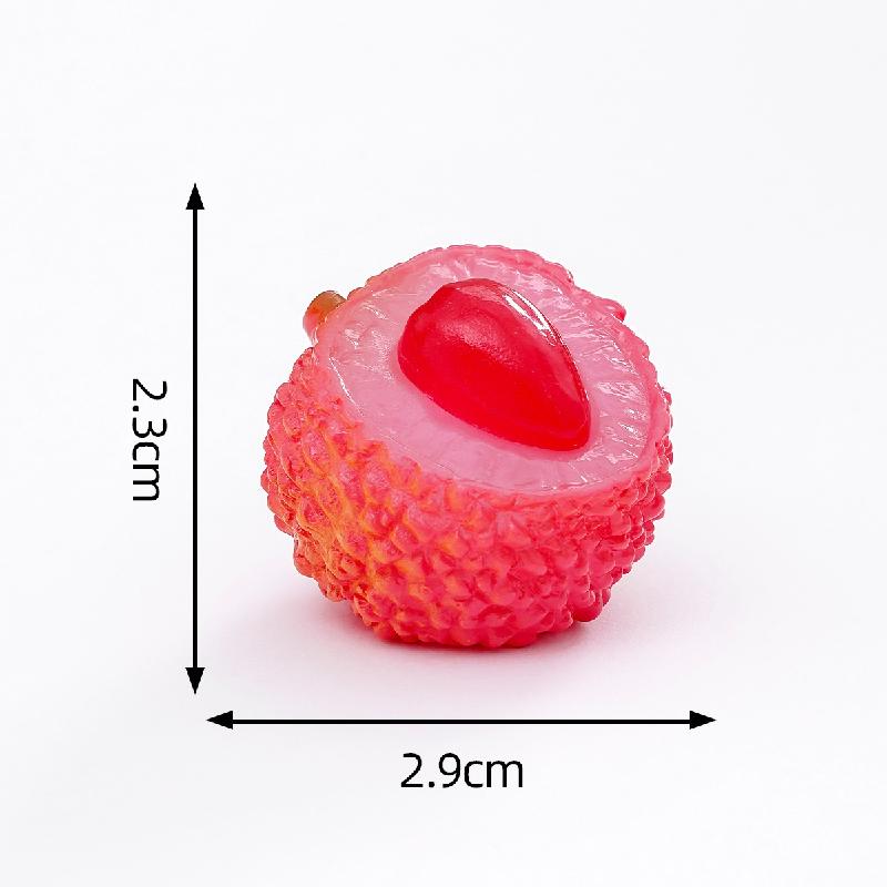 Tiểu cảnh trái cây phát sáng: dưa hấu, thanh long DIY, phụ kiện tiểu cảnh mini (ZC-654)