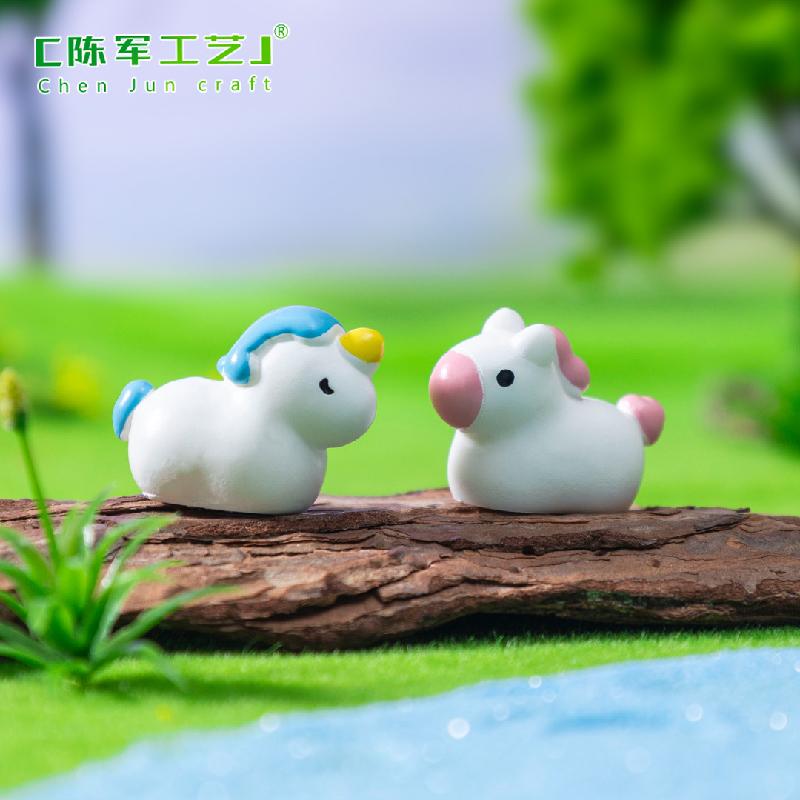 Phụ Kiện Tiểu Cảnh 微景观创意可爱Q萌小动物胖鹅园艺造景DIY装饰品挂配件迷你小摆件