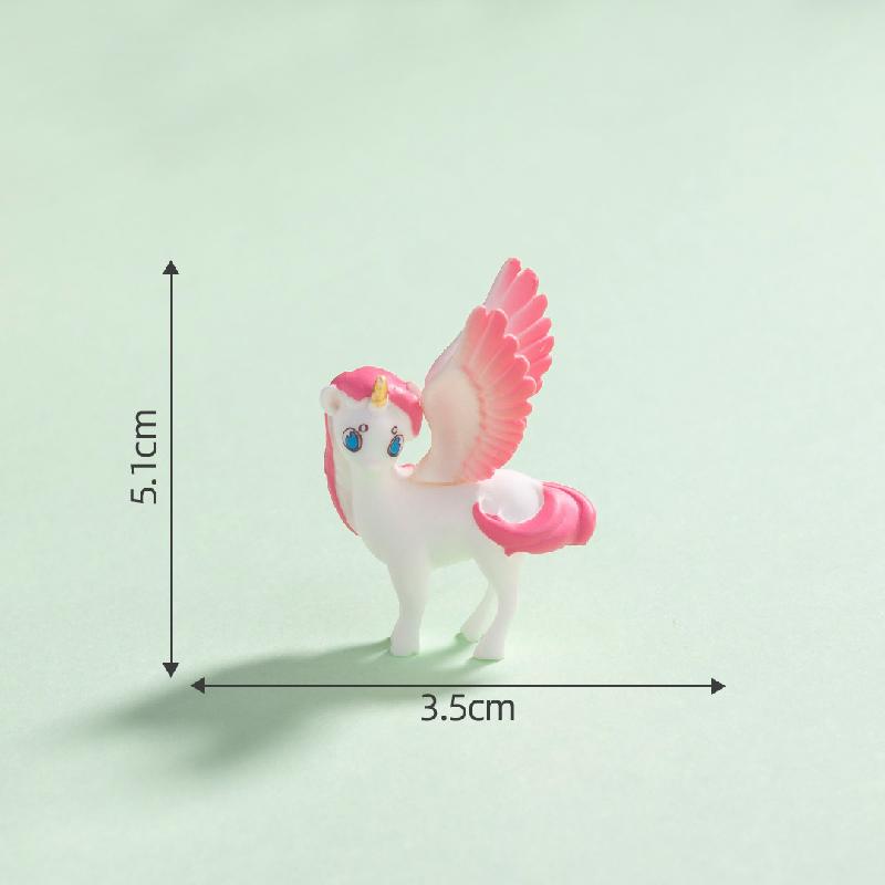 Tiểu cảnh kỳ lân, tinh linh, sân vườn DIY, phụ kiện bàn tiểu cảnh mini dễ thương (ZC-272)