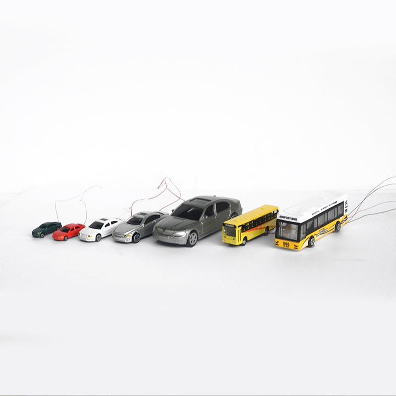 Phụ Kiện Mô Hình Ô Tô Mini Có Đèn LED Mô Hình Sa Bàn (MH-57)