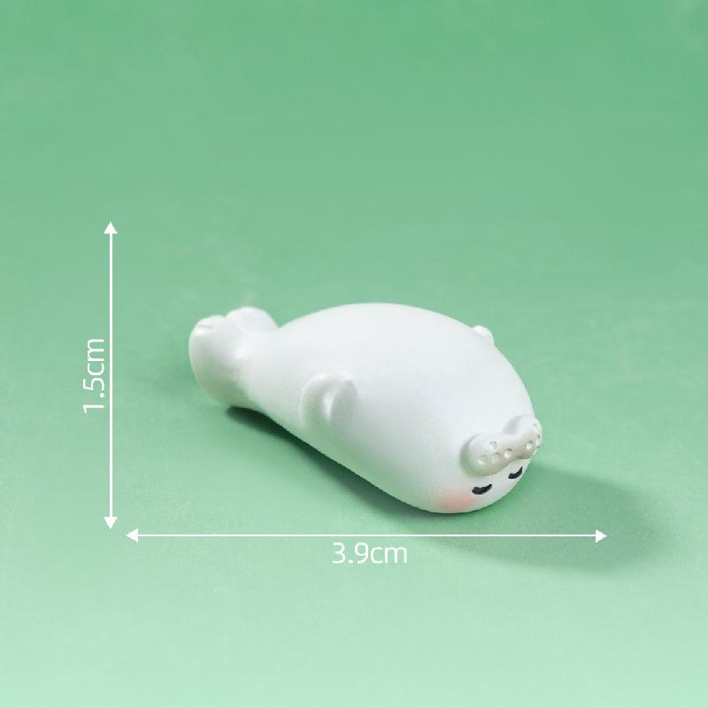 Tiểu cảnh panda & hải cẩu xếp chồng DIY, phụ kiện tiểu cảnh mini resin garden bàn đáng yêu cute (ZC-1443)