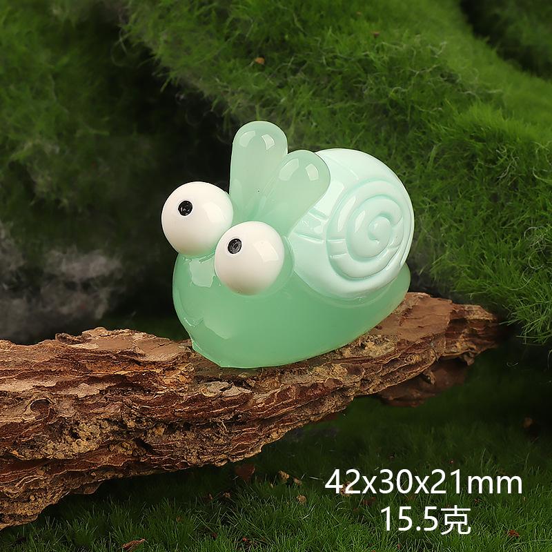 Charm ốc sên phát sáng DIY trang trí chìa khóa (FF-57)