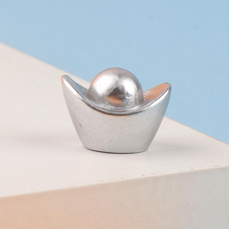 Charm kim nguyên bảo mini DIY tiểu cảnh Tết (FF-70)