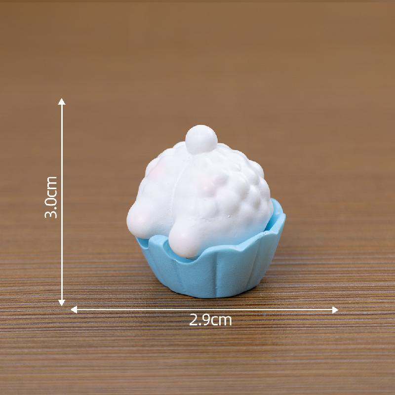 Tiểu cảnh bánh pp DIY, phụ kiện tiểu cảnh mini bàn treo resin đáng yêu, cute (ZC-1080)