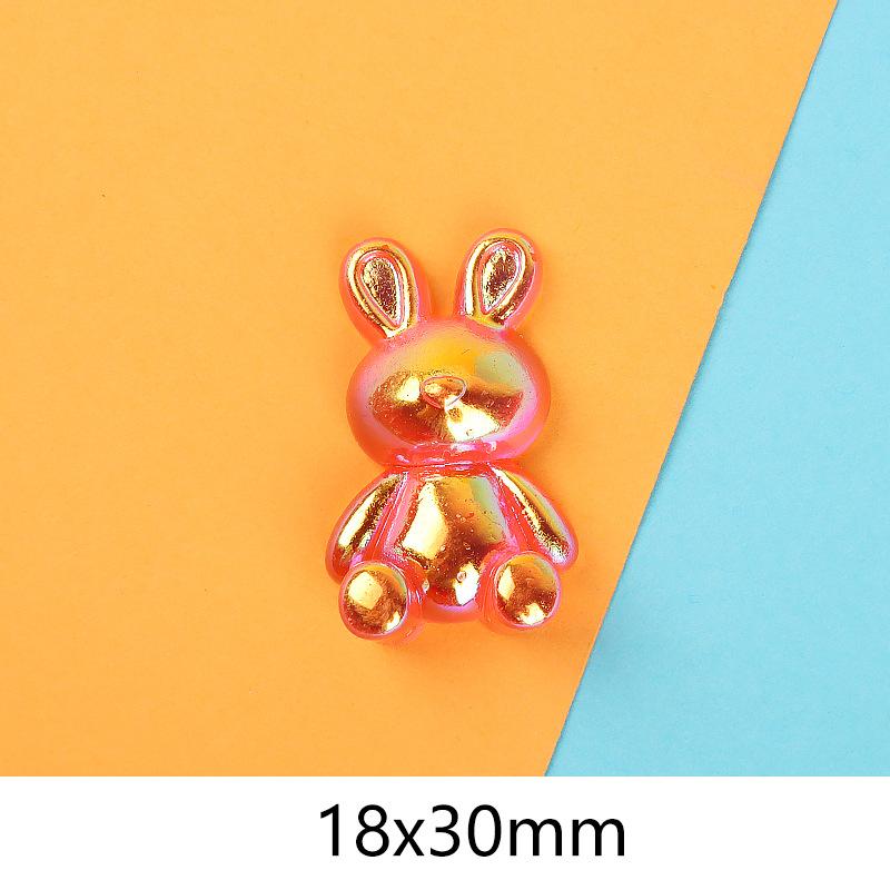 Charm thỏ phát sáng DIY trang trí điện thoại (FF-232)
