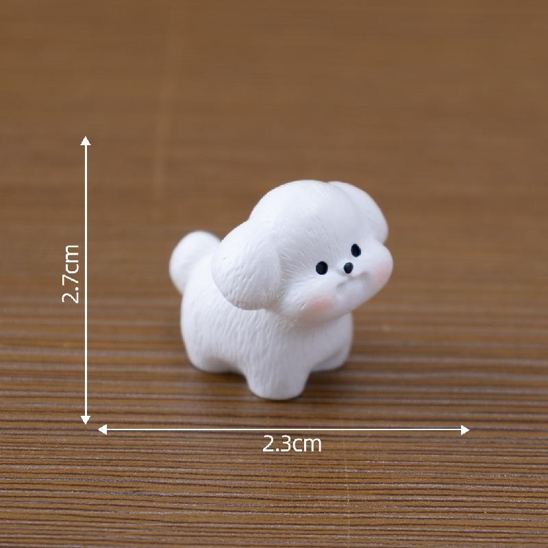 Tiểu cảnh chó Tây Tạng, búp bê DIY, nhà búp bê, phụ kiện treo bàn tiểu cảnh mini (ZC-664)