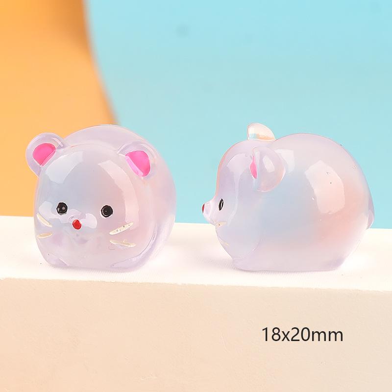 Charm 12 con giáp phát sáng DIY trang trí xe hơi (FF-476)