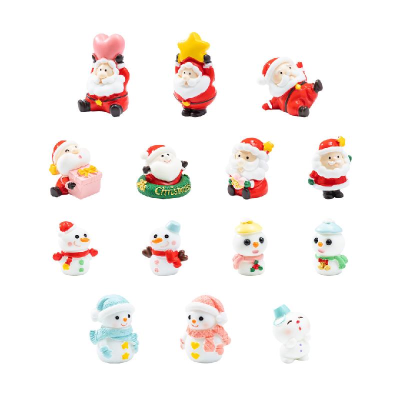 Tiểu cảnh Noel, ông già Noel, người tuyết cho quả cầu (ZC-79)