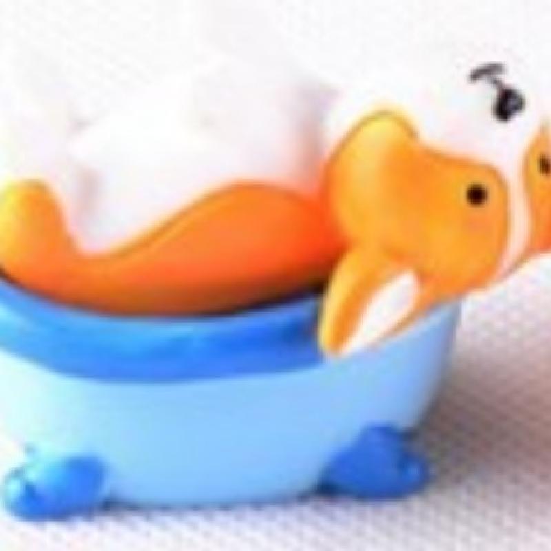 Chó phong cách Địa Trung Hải tiểu cảnh trang trí bánh (ZC-944)