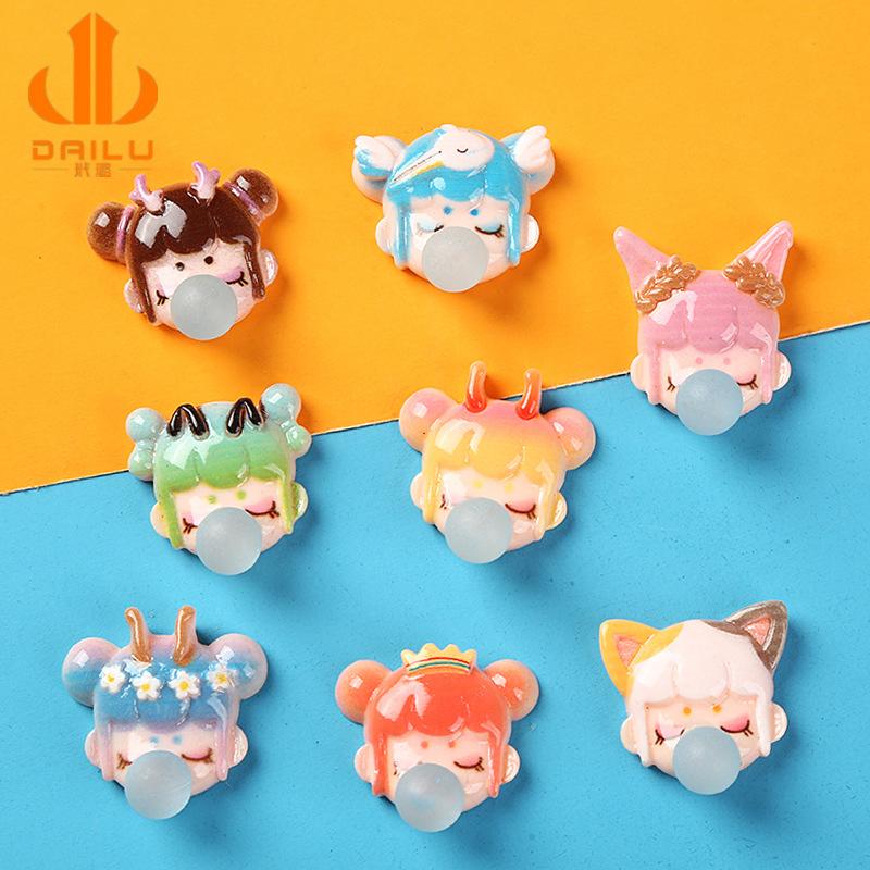Charm bong bóng DIY trang trí điện thoại (FF-364)