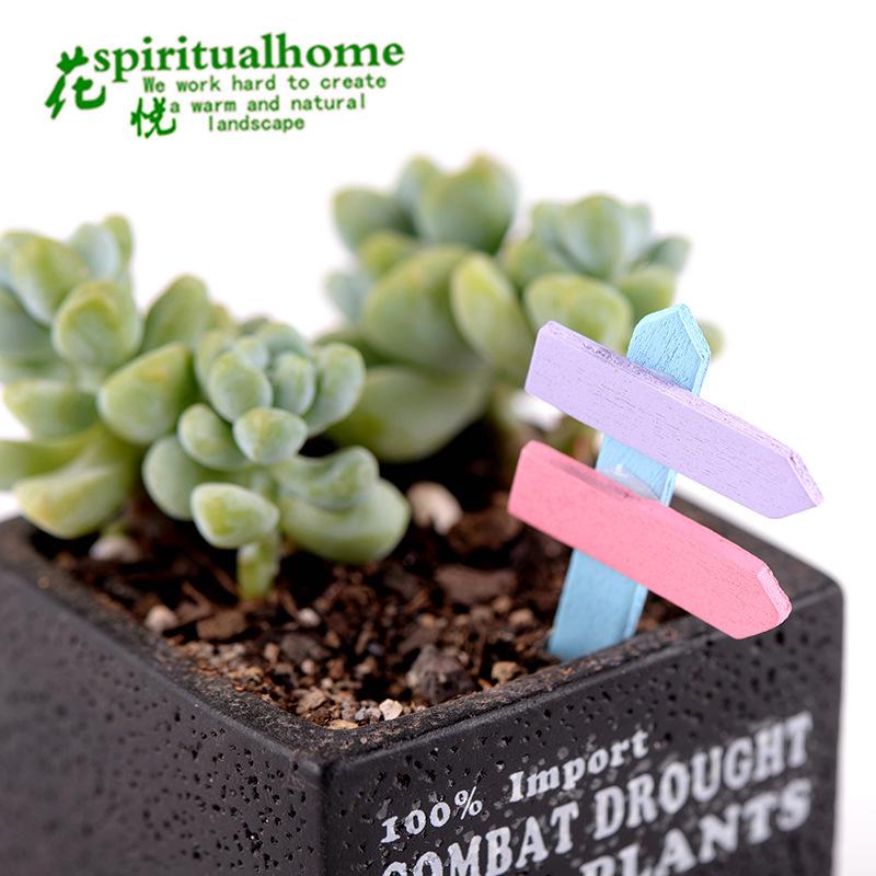 Phụ Kiện Tiểu Cảnh Hàng Rào, Biển Báo Nhiều Màu (ZC-803)