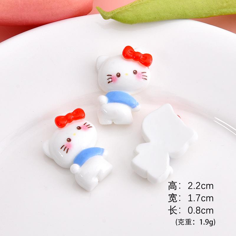 Động vật resin mini, phụ kiện DIY, gương, nam châm tủ lạnh (NX-619)