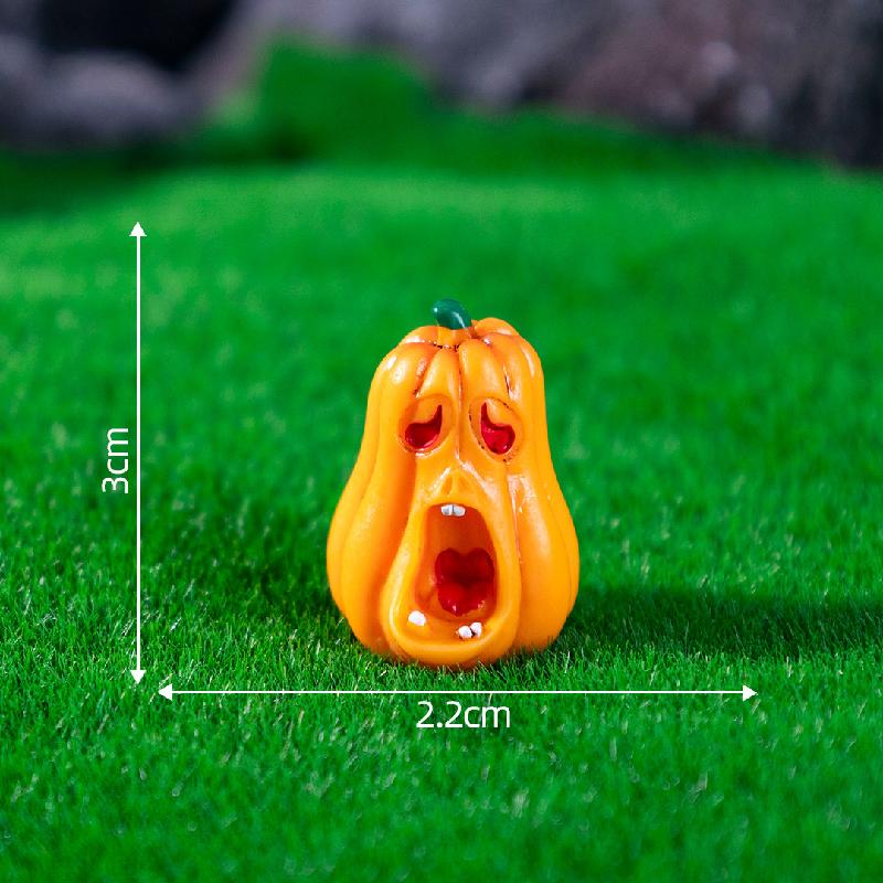 Tiểu cảnh Halloween: xác ướp, sọ mini DIY, phụ kiện treo bàn tiểu cảnh sáng tạo (ZC-245)