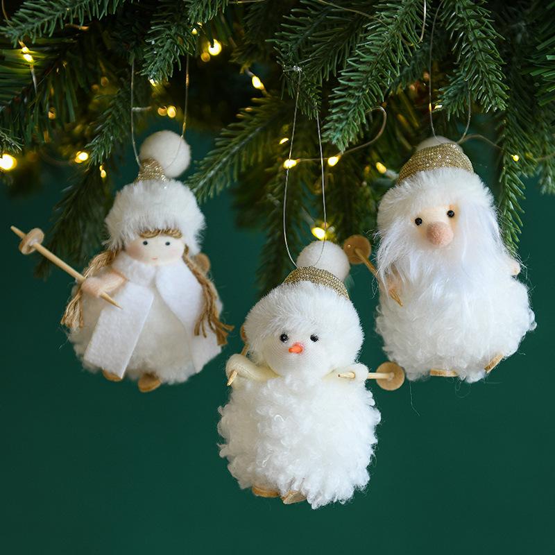 Trang Trí Noel Trang trí Noel: Búp bê xe trượt sáng tạo, quà tặng ý nghĩa