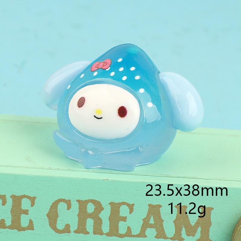 Charm trái cây phát sáng DIY trang trí tóc (FF-411)