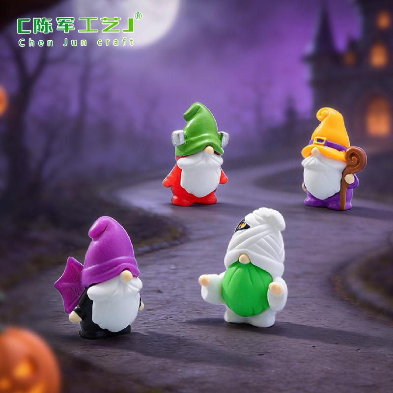 Phụ Kiện Tiểu Cảnh Chú lùn Halloween mini trang trí tiểu cảnh (PK-698)